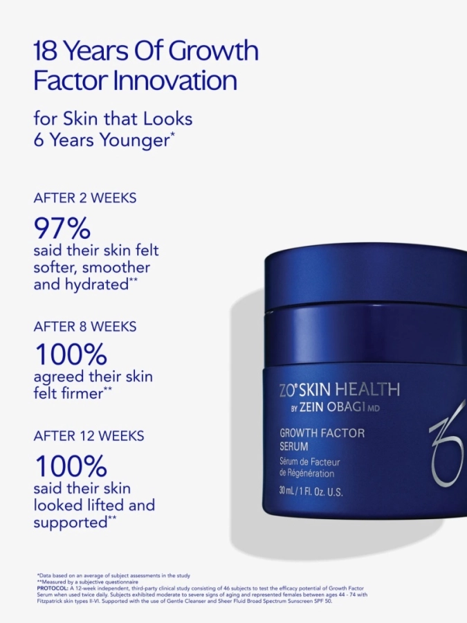 ZO Skin Growth Factor Serum Serum stymulujące 30 ml