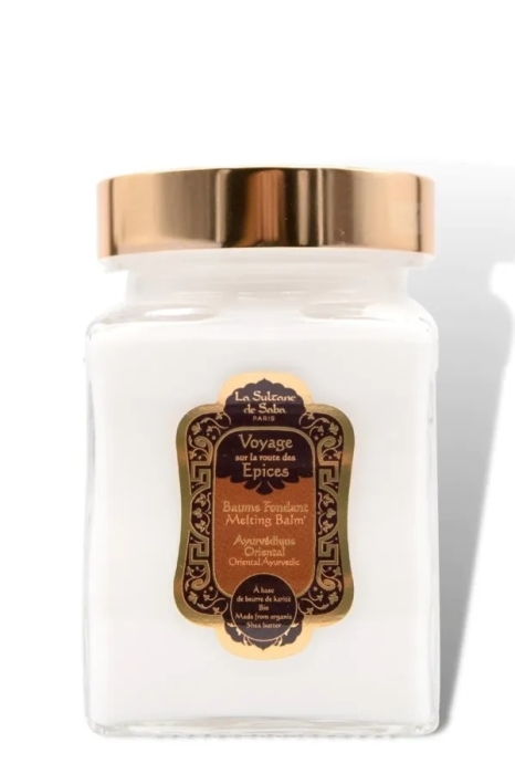 La Sultane de Saba Baume Fondant Melting Balm Ayurvedique Balsam do ciała ajurwedyjska paczula waniliowa 300 ml