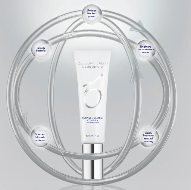 ZO Skin Health Retinol+Blemish Complex Serum redukujące trądzik 50 ml