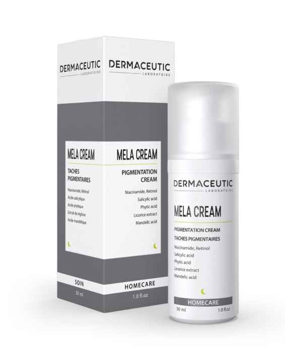 Dermaceutic Mela Cream Profesjonalna formuła w rozjaśnianiu przebarwień 30 ml