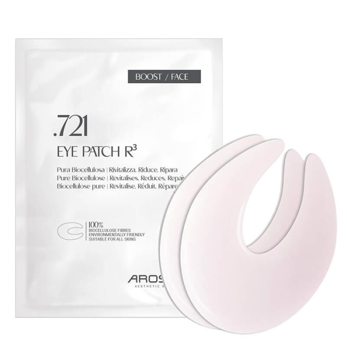 Arosha Cellular Lift - Lifting & Contouring Eye Patch Maska z włókien biocelulozowych 100% czystej + kompleks peptydowy 4 szt.
