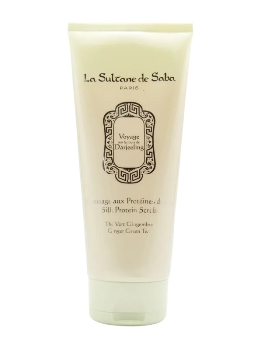 La Sultane de Saba Silk Protein Scrub Ginger Green Tea Jedwabny peeling zielona herbata imbirowa 200 ml