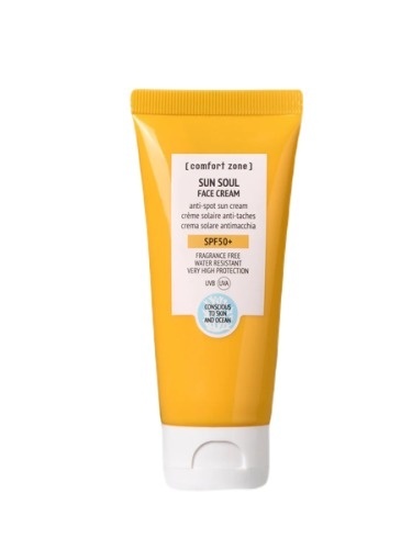 Comfort Zone Sun Soul Face Cream SPF 50+ Krem przeciwstarzeniowy zapobiegający przebarwieniom 60 ml