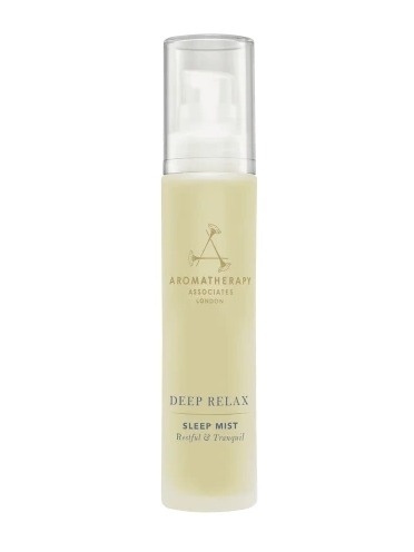 Aromatherapy Associates Deep Relax Sleep Mist Kojąca i relaksująca mgiełka ułatwiająca zasypianie 10 ml