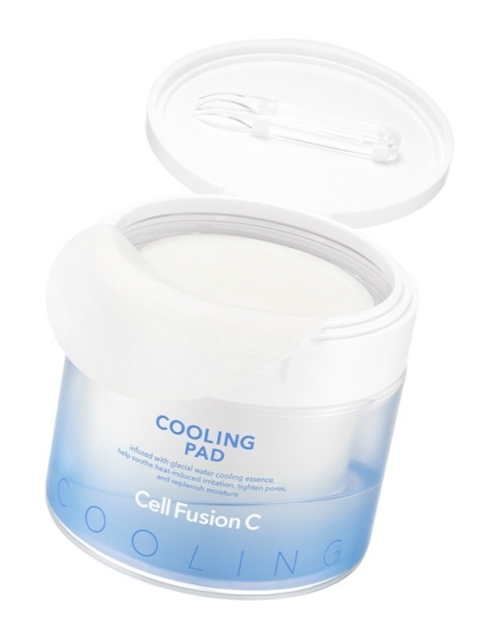 Cell Fusion C Cooling Pad Płatki chłodzące z wodą lodowcową 70 szt.
