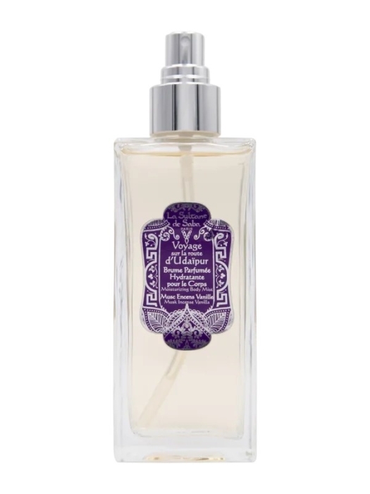 La Sultane de Saba Brume Perfumee Hydratante Udaipur Nawilżająca mgiełka piżmo kadzidło wanilia linia udaipur 200 ml