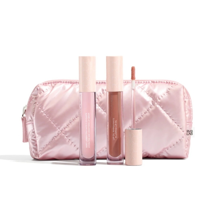 RVB LAB THE MAKE UP Lip Care Kit ZESTAW Nawilżająco - łagodzące serum do ust (nr 42) 3,5 ml + Olejek do ust (nr 46) 3,5 ml