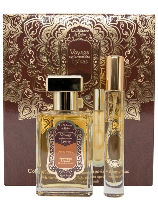 La Sultane de Saba Ayurvedique Zestaw perfum ajurwedyjsko-bursztynowa paczula waniliowa 60ml