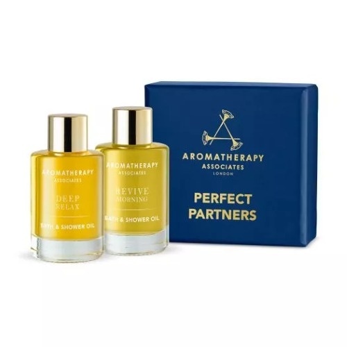 Aromatherapy Associates Perfect Partners Zestaw 2 olejków do kąpieli i pod prysznic (Deep Relax, Revive Morning) 2 x 9 ml