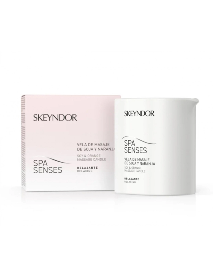 Skeyndor Soy and Orange Massage Candle Świeca do masażu, soja i pomarańcza 200 g