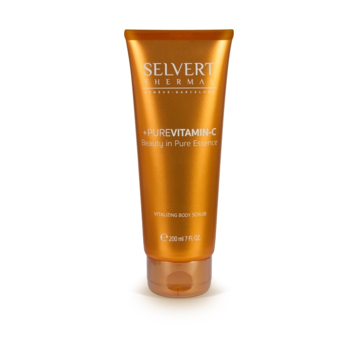 Selvert Thermal Vitalizing Body Scrub Witalizujący peeling do ciała w tubie 200 ml