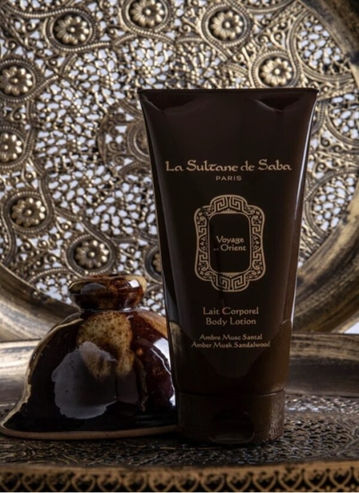 La Sultane de Saba Body Lotion Amber Musk Sandalwood Mleczko do ciała bursztynowe drzewo sandałowe 200 ml