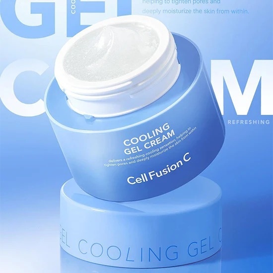 Cell Fusion C Cooling Gel Cream Chłodząco-łagodzący krem-żel dla skóry wrażłiwej i problematycznej 50 ml