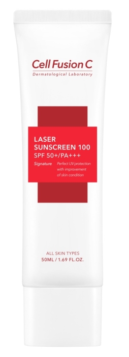 Cell Fusion C Laser Sunscreen 100 SPF 50+ / PA+++ Krem z wysoką ochroną przeciwsłoneczną 50 ml