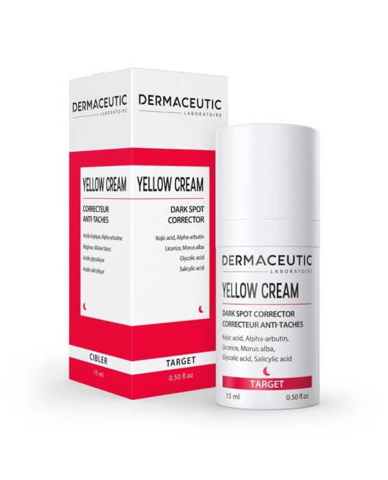 Dermaceutic Yellow Cream Punktowy korektor na przebarwienia 15 ml