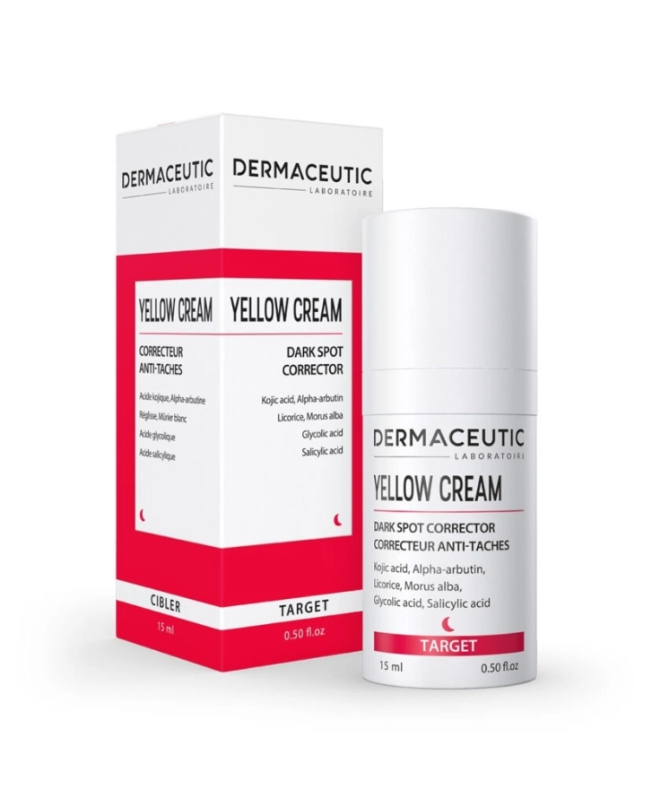 Dermaceutic Yellow Cream Punktowy korektor na przebarwienia 15 ml