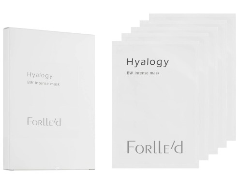 Forlled Hyalogy BW Intense Mask Maska rozświetlająca-przeciwstarzeniowa w płacie 5 x 18 ml