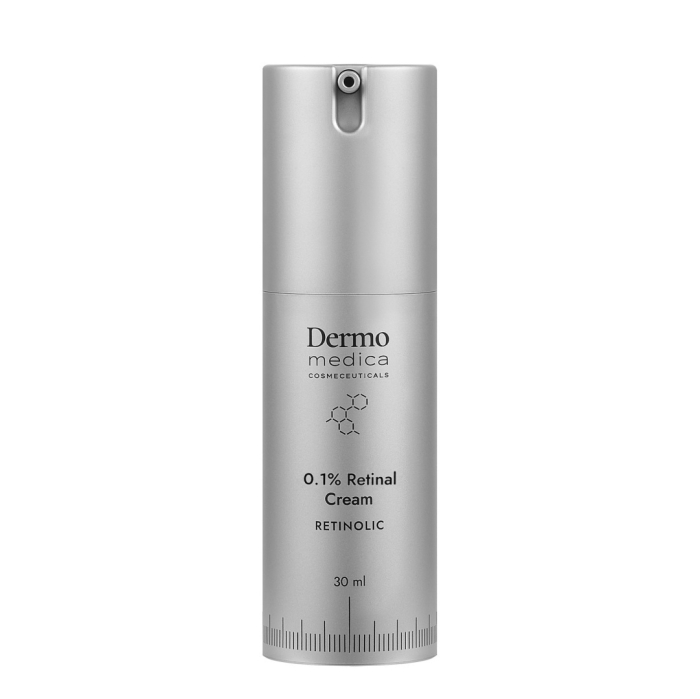 Dermomedica 0,1% Retinal Cream Krem z retinalem, bakuchiolem, niacynamidem i resweratrolem 30 ml
