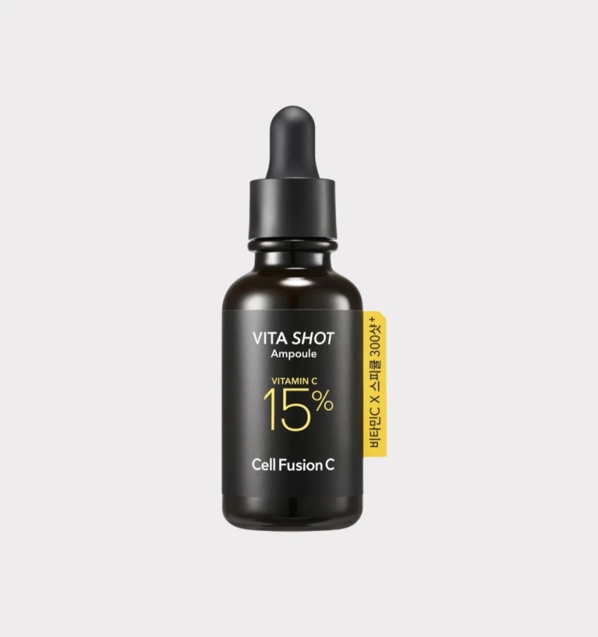 Cell Fusion C 15% Vita Shot Ampoule Rozjaśniające serum z 15% witaminą C i mikroigłami 20 g