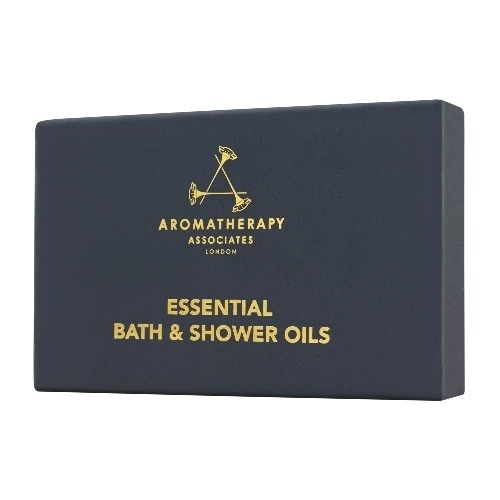 Aromatherapy Associates Essential Bath & Shower Oil Trio Zestaw 3 olejków do kąpieli Relax, De-Stress, Revive 3 x 9 ml