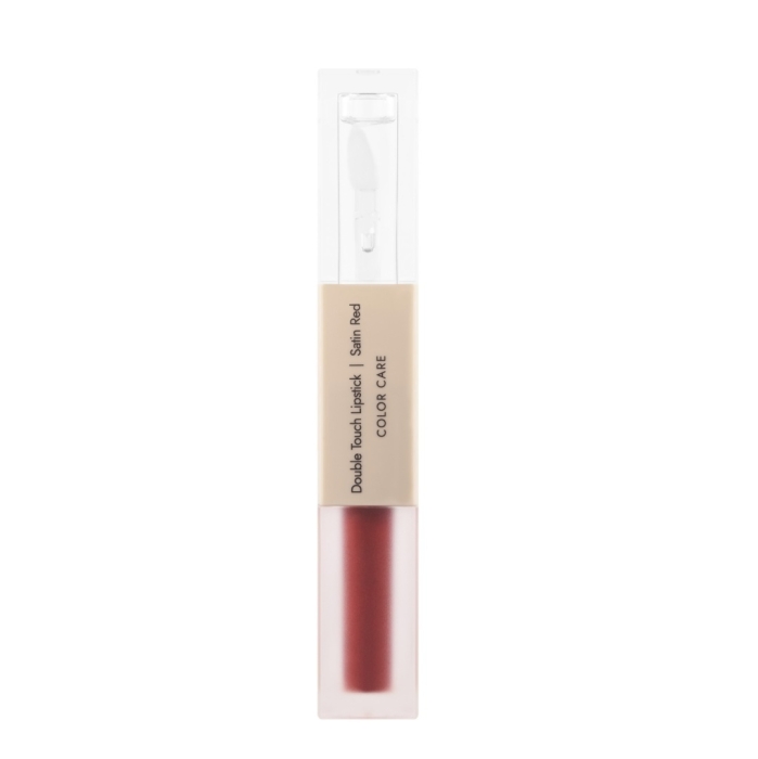 Dermomedica Double Touch Lipstick | Satin Red Pomadka do ust 2 x 1,72 g