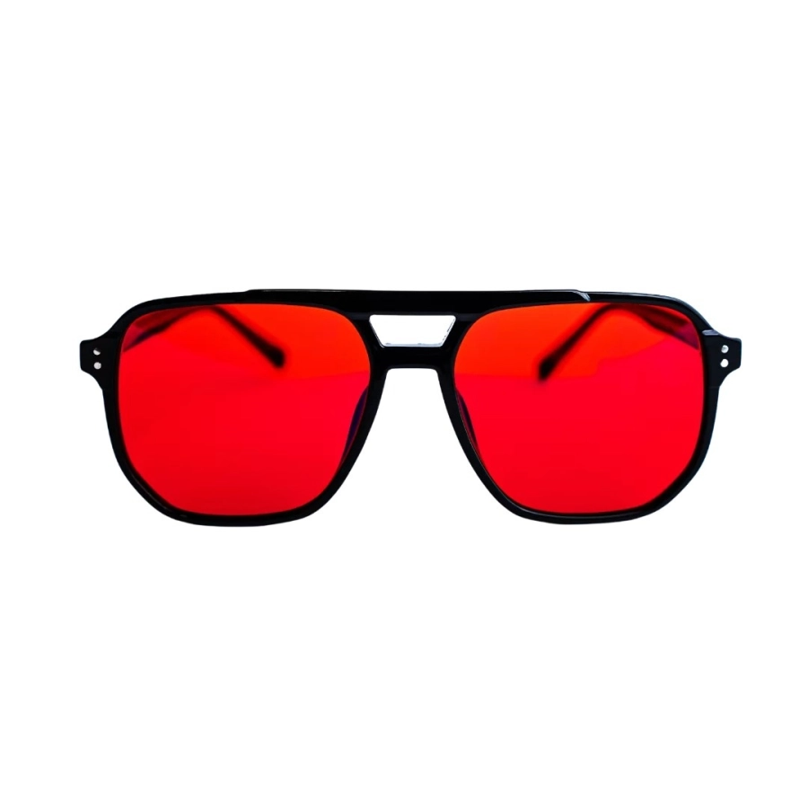 Dermomedica Red Trendy Okulary z czerwonymi soczewkami wspierające rytm okołodobowy, regulację hormonalną i procesy slow-aging