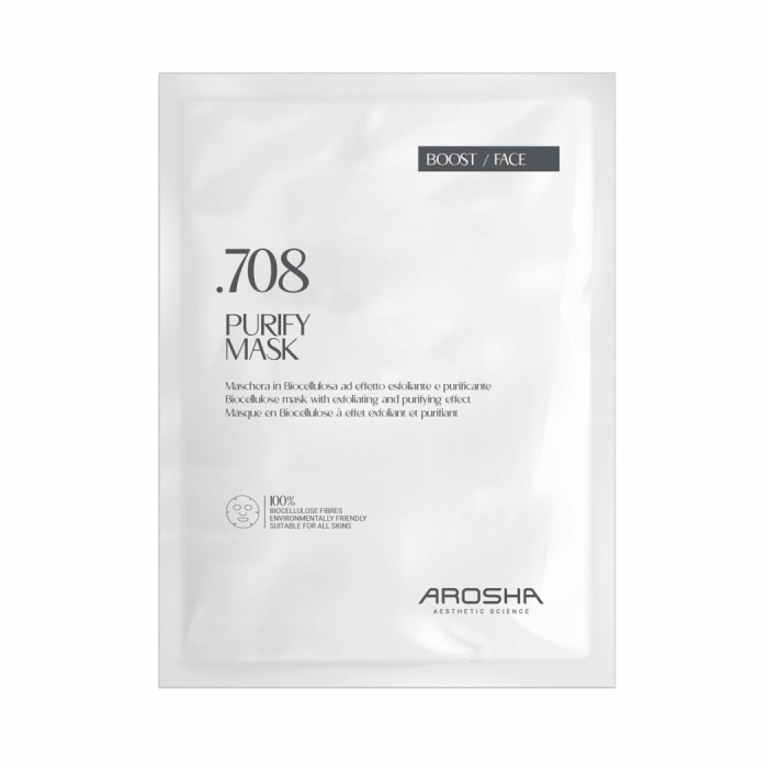 Arosha .708 Purify Mask Maska złuszczająco-oczyszczająca 1 szt.