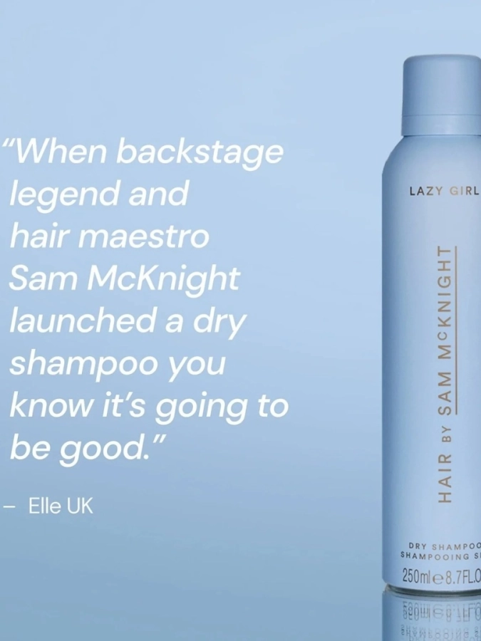 Hair by Sam McKnight Lazy Girl Dry Shampoo 250 ml