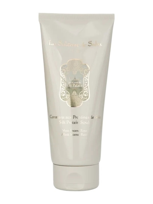 La Sultane De Saba Silk Protein Scrub Taj Palace Jedwabny peeling piżmo kadzidło róża linia taj palace 200 ml
