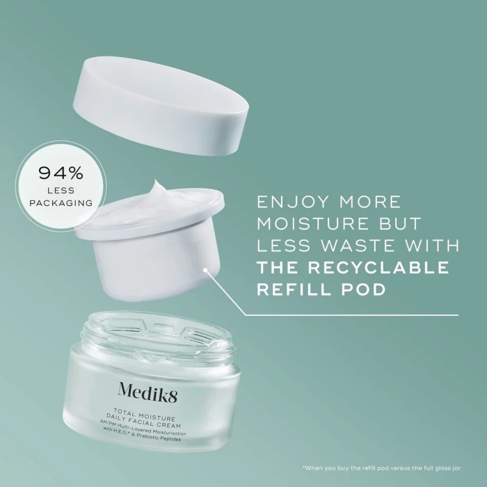 Medik8 Total Moisture Daily Facial Cream Refill 50 ml