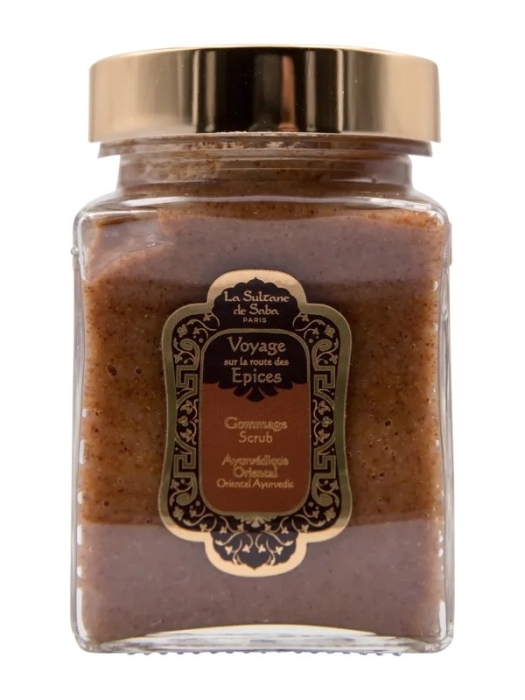 La Sultane De Saba Gommage Scrub Ayurvedique Peeling ajurwedyjsko-bursztynowa paczula waniliowa 300 g
