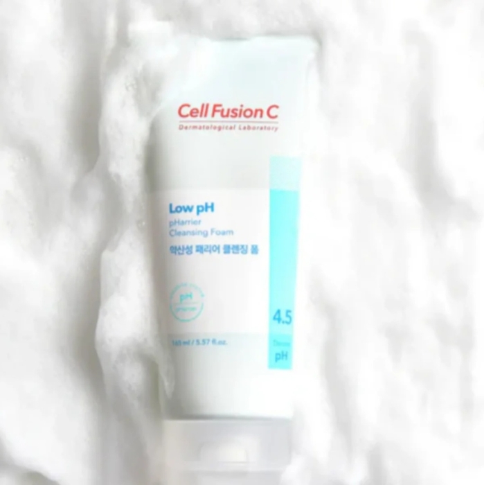 Cell Fusion C Low pH pHarrier Cleansing Foam Pianka dla podrażnionej skóry 165 ml