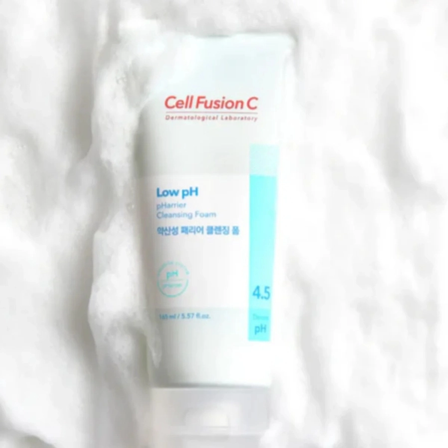 Cell Fusion C Low pH pHarrier Cleansing Foam Pianka dla podrażnionej skóry 165 ml