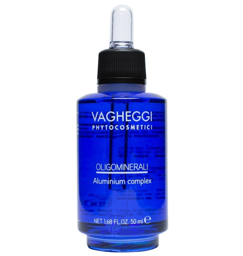 Vagheggi Oligominerali Aluminium Complex Kompleks oligominerałów - aluminium - do skóry wrażliwej i delikatnej 50 ml