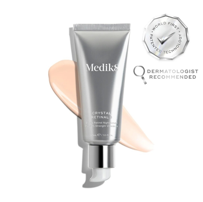 Medik8 Crystal Retinal 3 Stabilne serum na noc o średniej mocy z aldehydem retinowym 30 ml