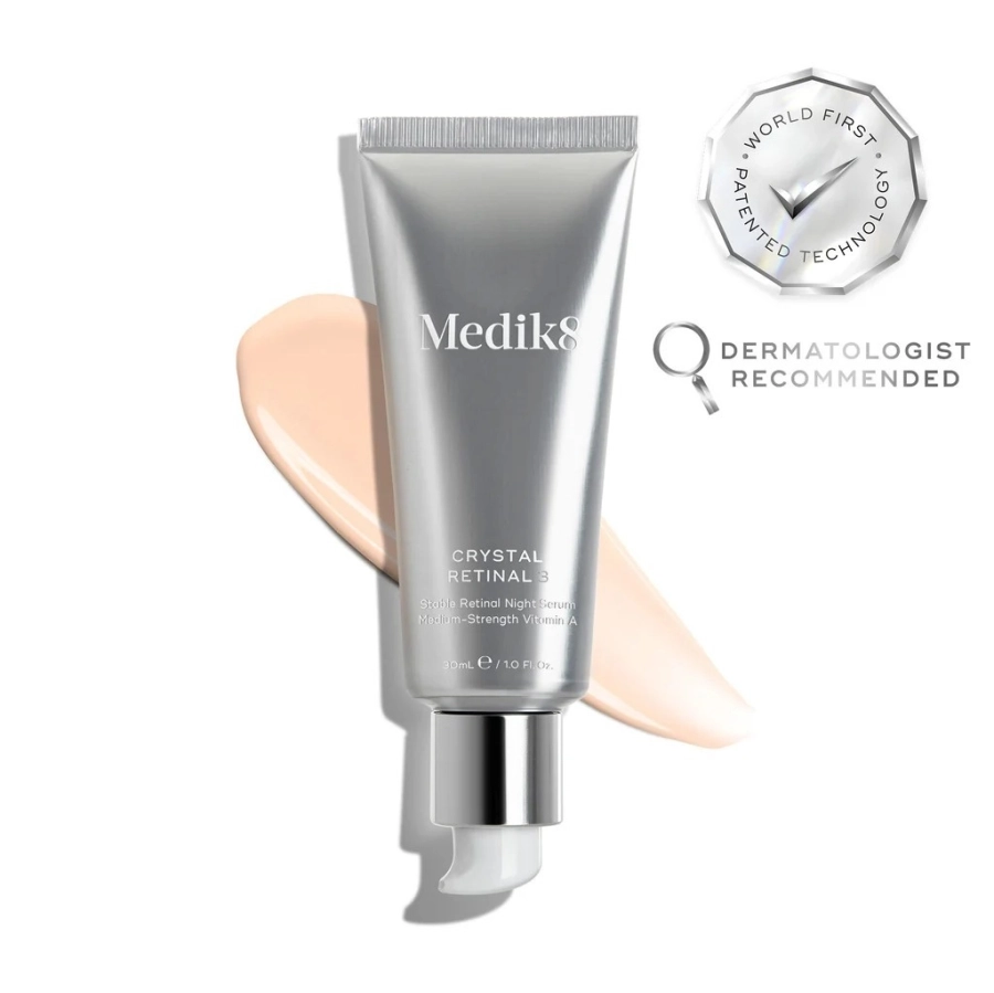Medik8 Crystal Retinal 3 Stabilne serum na noc o średniej mocy z aldehydem retinowym 30 ml