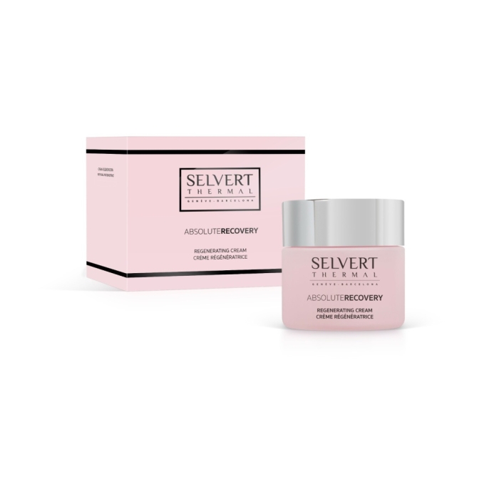 Selvert Thermal Regenerating Cream With Snail Protein Extract Cream Krem regenerujący z wyciągiem z białka ślimaka 50 ml