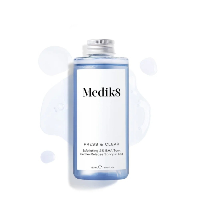 Medik8 Press & Clear Refill Tonik złuszczający z kwasami BHA - pojemnik uzupełniający bez pompki 150 ml