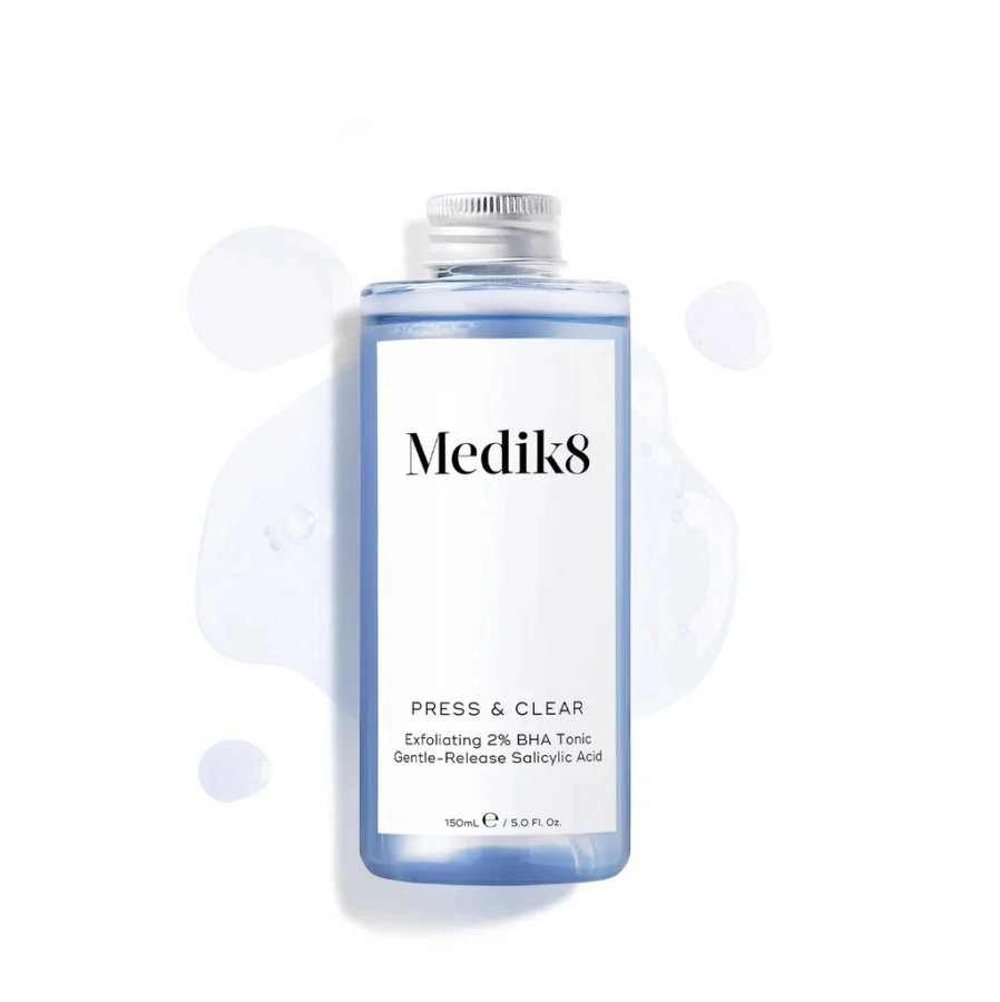 Medik8 Press & Clear Refill Tonik złuszczający z kwasami BHA - pojemnik uzupełniający bez pompki 150 ml