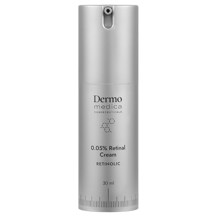 Dermomedica 0,05% Retinal Cream Krem z retinalem w postaci aktywnej, bakuchiolem i niacynamidem 30 ml