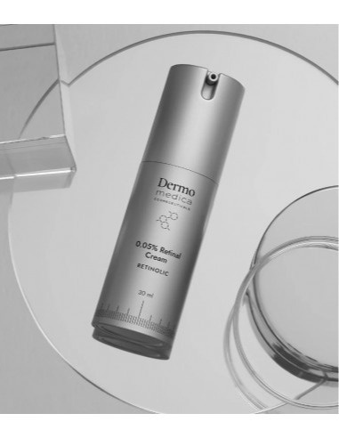Dermomedica 0,05% Retinal Cream Krem z retinalem w postaci aktywnej, bakuchiolem i niacynamidem 30 ml