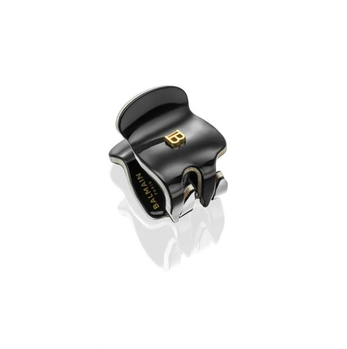 Balmain Pince à Cheveux Extra Small Black/White Klamerka do włosów XS czarno/biała 3 cm