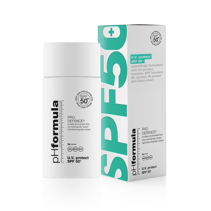 pHformula PRO DEFENCE UV Protect SPF 50+ Krem bez pigmentu SPF 50 50 ml