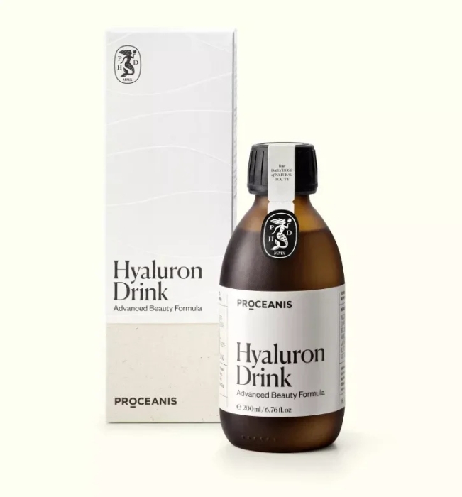 Proceanis Hyaluron Drink 200 ml - Wegański beauty drink dla promiennej skóry