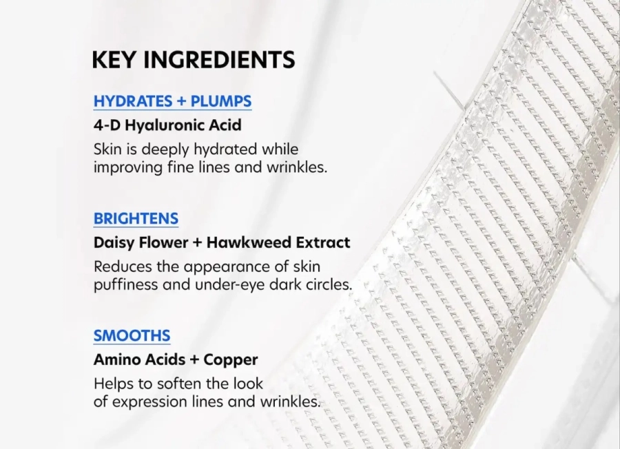 PCA Skin Hyaluronic Acid Microneedle Eye Patches 4 pary