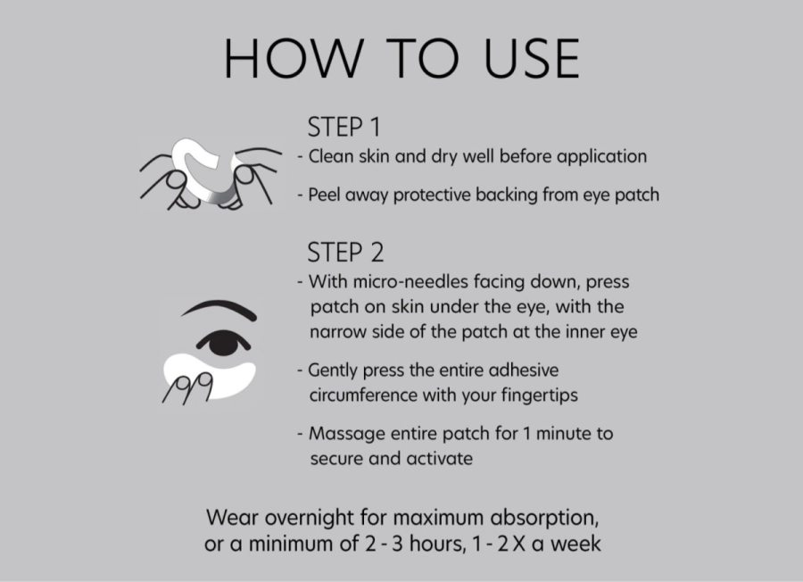 PCA Skin Hyaluronic Acid Microneedle Eye Patches 4 pary