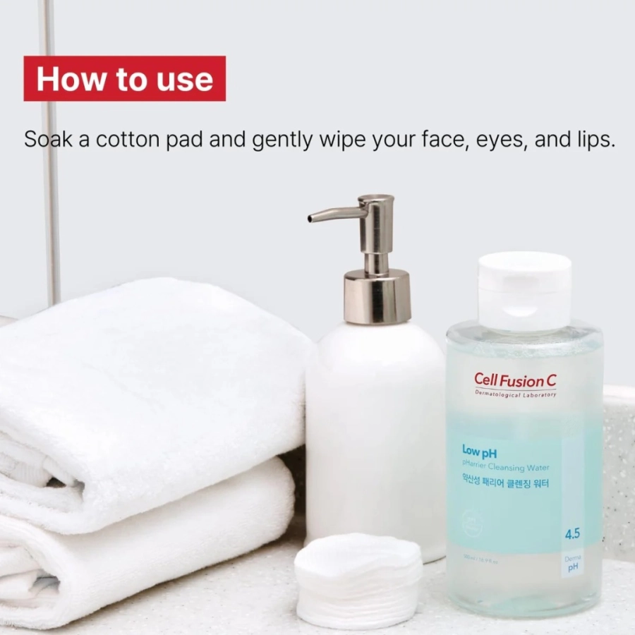 Cell Fusion C Low pH pHarrier Cleansing Water Płyn micelarny do oczyszczania skóry twarzy 500 ml