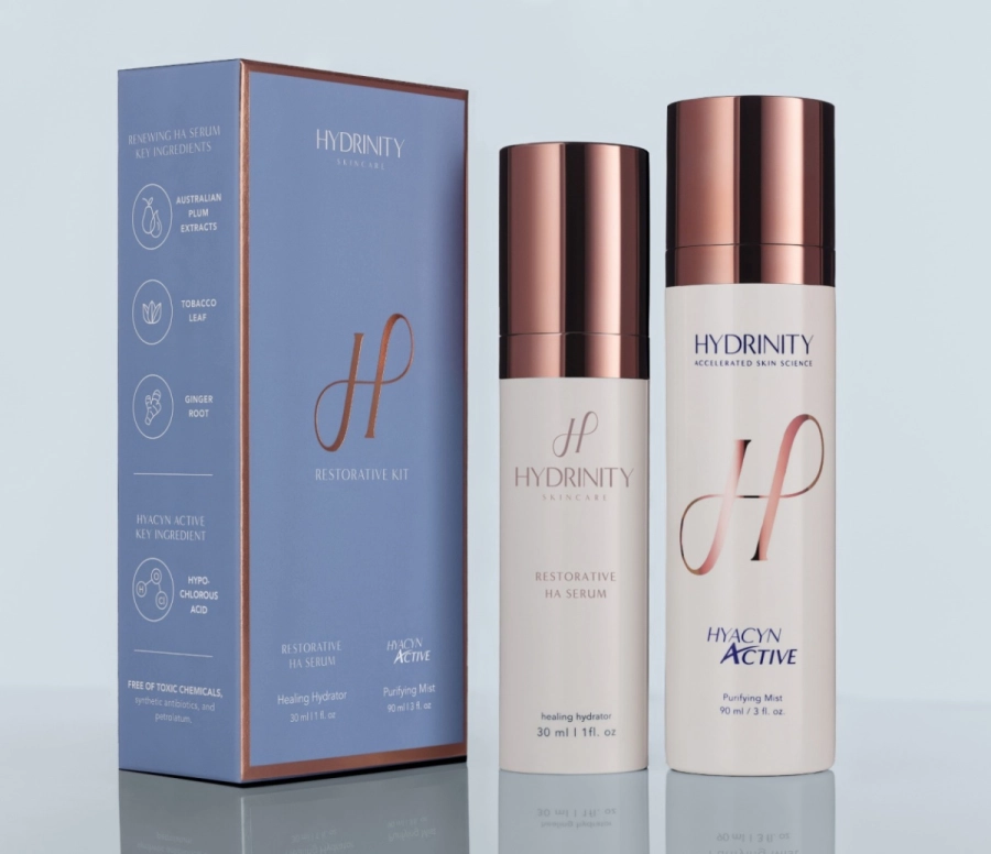 Hydrinity Restorative Kit Restorative HA Serum 30 ml + Hyacyn Active Purifying Mist 90 ml