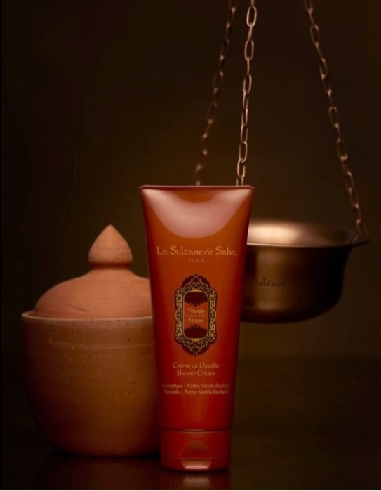 La Sultane de Saba Shower Cream Oriental Ayurvedique Żel pod prysznic ajurwedyjska paczula waniliowa 200 ml