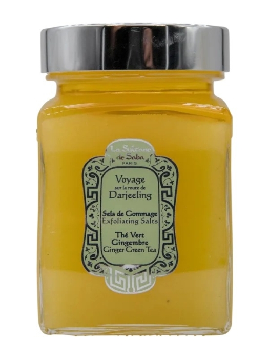 La Sultane de Saba Sels de Gommage Exfoliating Salts Ginger Green Tea Pelling solny zielona herbata 300 g